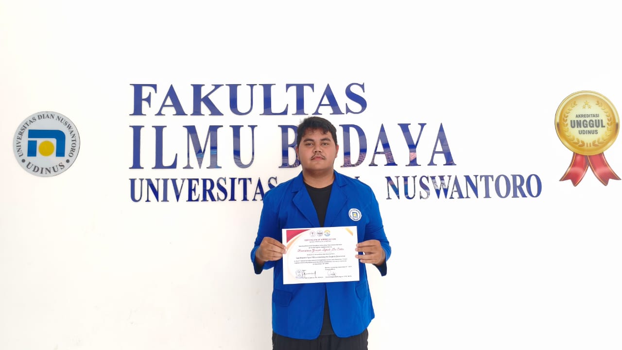Asah Bakat Mengajar, Mahasiswa FIB Udinus Raih Gelar Juara di Kompetisi Micro Teaching Internasional
