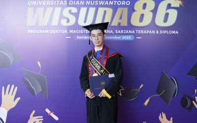 Miliki Pengalaman Internship Internasional, Yerry Wisudawan Terbaik Udinus Targetkan Berkarier di Jepang