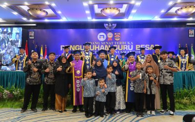 Awali 2026 dengan Gemilang, Udinus Perkuat Pilar Akademik Melalui Pengukuhan 3 Guru Besar Baru