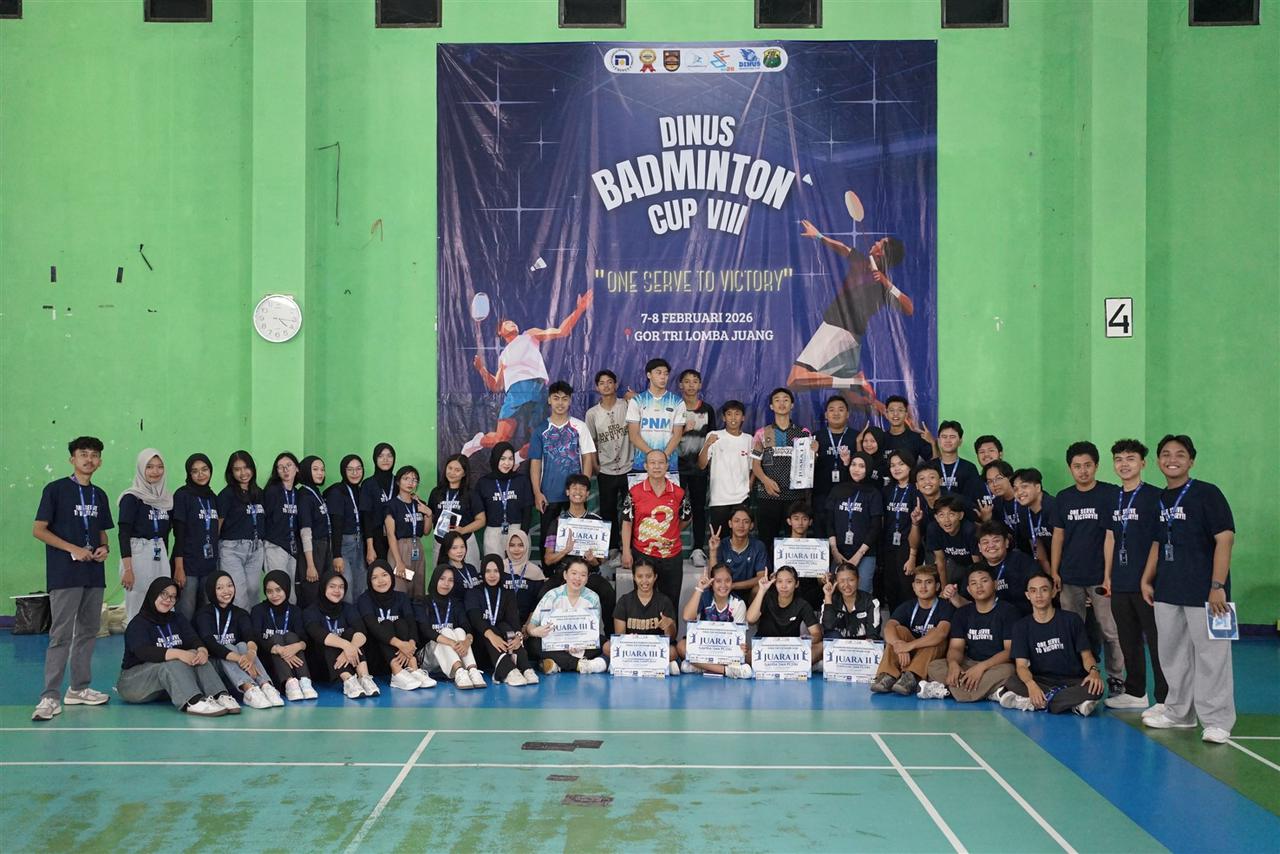 Dinus Badminton Cup Jadi Ajang Atlet Muda Tunjukkan Talenta di Cabor Bulutangkis