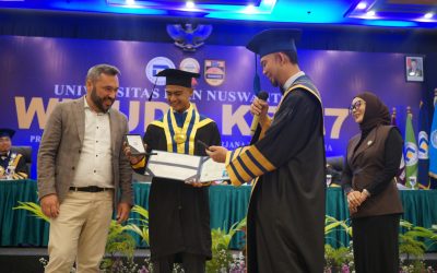 Arhan Diwisuda Udinus, Kantongi Ijazah Blockchain Pertama di Indonesia
