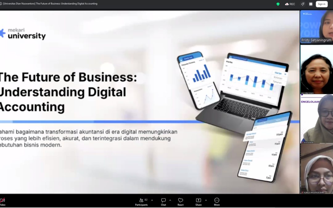 Udinus Gandeng Mekari University untuk Bekali Mahasiswa Akuntansi Hadapi Era Digital