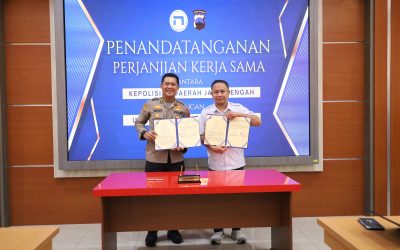 Udinus dan Polda Jateng Resmi Bentuk Pusat Studi Kepolisian, Perkuat Sinergi Akademik