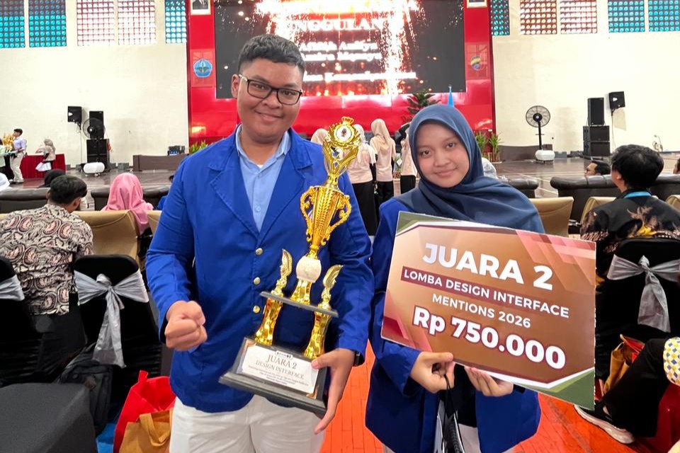 Mahasiswa Udinus Raih Juara 2 Lomba Desain Interface Nasional Lewat Aplikasi Kesehatan Pencernaan
