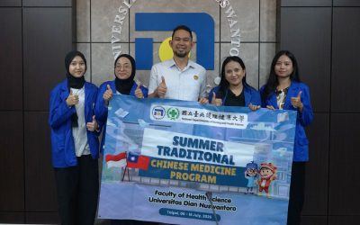 Empat Mahasiswa Udinus Ikuti Program Traditional Chinese Medicine di Taiwan, Perkuat Kompetensi Global Bidang Kesehatan