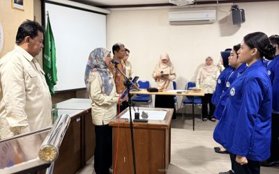 57 Mahasiswa D3 Rekam Medis Udinus Ikuti Ucap Janji Profesi, Siap Jaga Kerahasiaan Data Pasien 