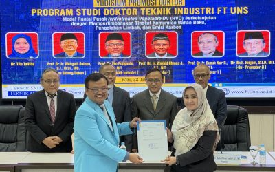 Dosen Teknik Industri Udinus Raih Gelar Doktor lewat Riset Rantai Pasok HVO Berkelanjutan