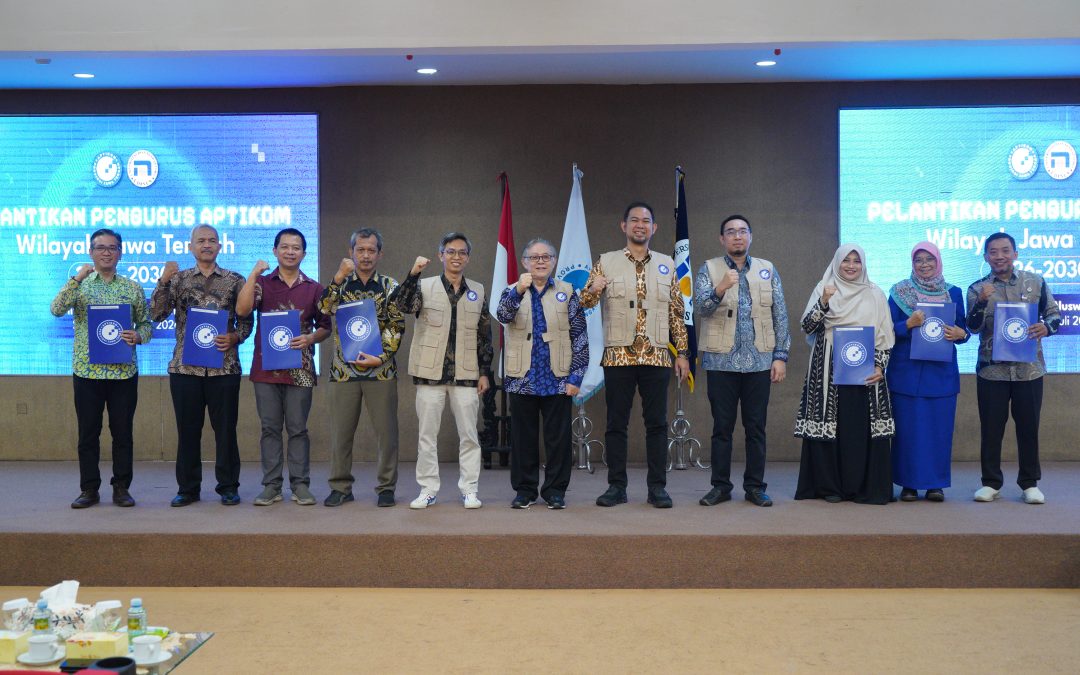 Rektor Udinus Nakhodai Kepengurusan Aptikom Jawa Tengah Periode 2026-2030